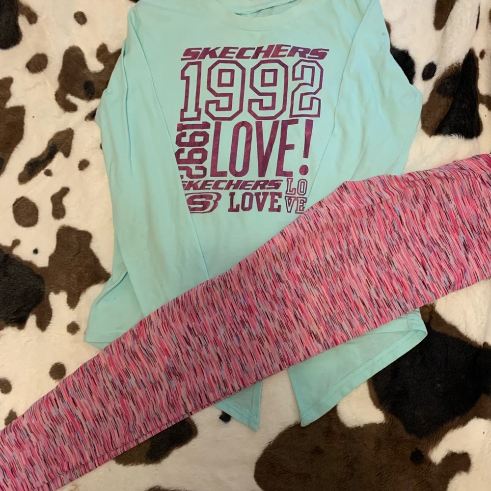 Girl Skechers 2 pc set